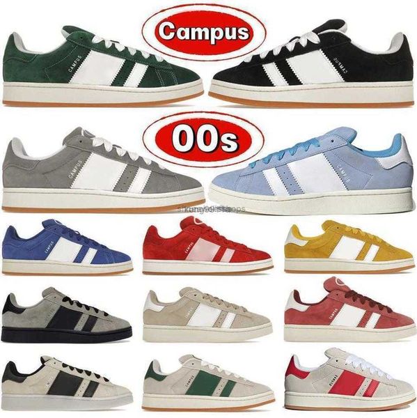 

luxury designer shoes campus 00s suede sneakers grey black dark green cloud wonder white valentines day semi lucid blue ambient sky mens wom
