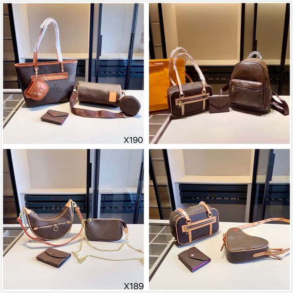 

fashion designer bags new 4-piece bag designer skew bag women's shoulder handbag fashion luxury women's handbags classic chain bag