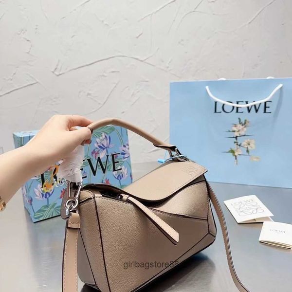 

lowe bag lady lowe classic large bag bags spliced capacity pillow totes purse diamond designer crossbody puzzle leather shoulder 24cm 48go