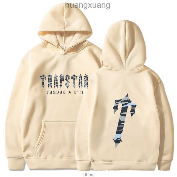 

men's hoodies trapstar hoodie letter print men women casual pullover fleece hooded sweatshirtsvl983od7, Black