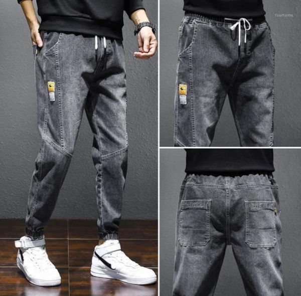 

men039s jeans for men harem pants oversize spring denim trousers loose cargo pant hiphop baggy clothing 2022 plus size 5xl8712637, Blue
