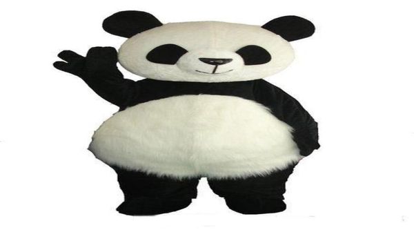 

2018 giant panda mascot costume christmas mascot costume 5822049, Red;yellow