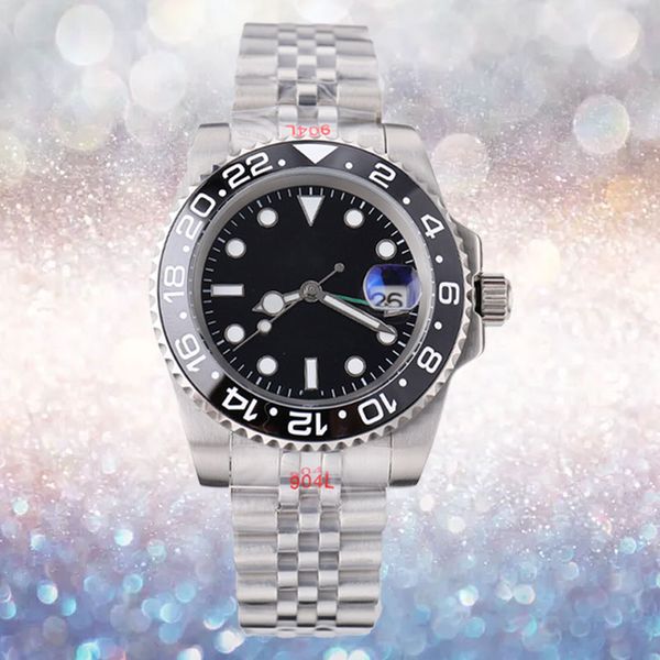 

mens watch brand watch 40mm automatic mechanical ceramic watch all stainless steel strap adjustable folding buckle fashion watch montre de l, Slivery;brown