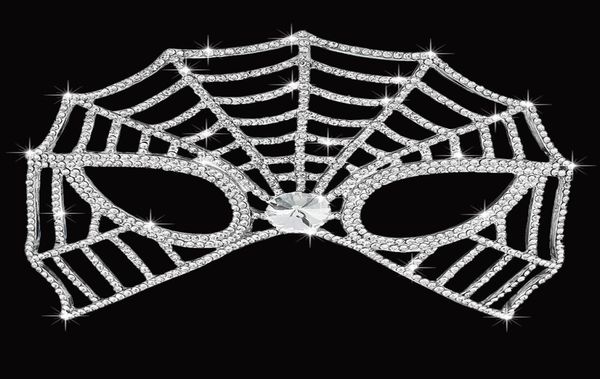 

high luxury halloween princess diamond masks dance party mysterious retro masks cosplay masks for girls head mask carnival jc5034697, Golden;white