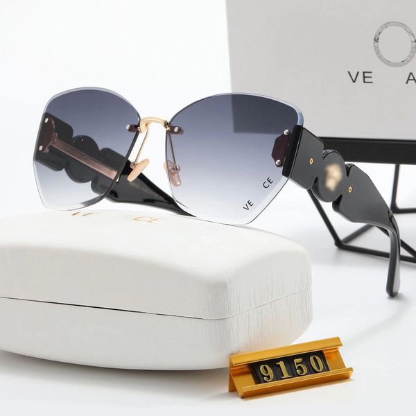 

sunglasses designer sunglasses for women mens sunglasses luxury glasses retro sun glasses c sunglasses with box 9150, White;black