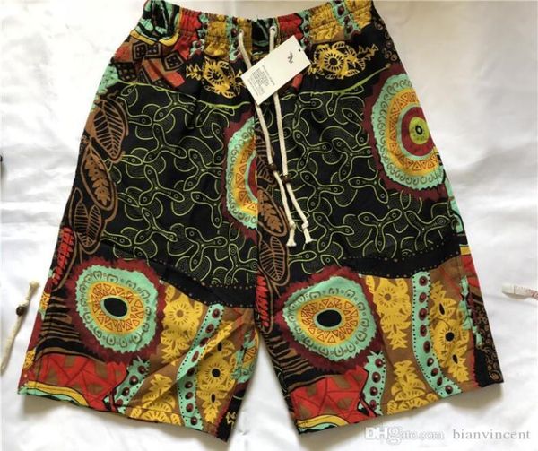 

whole summer loose beach shorts casual swim swimwear print pants mens jean spants fashion trunks size adjust3942893, Blue