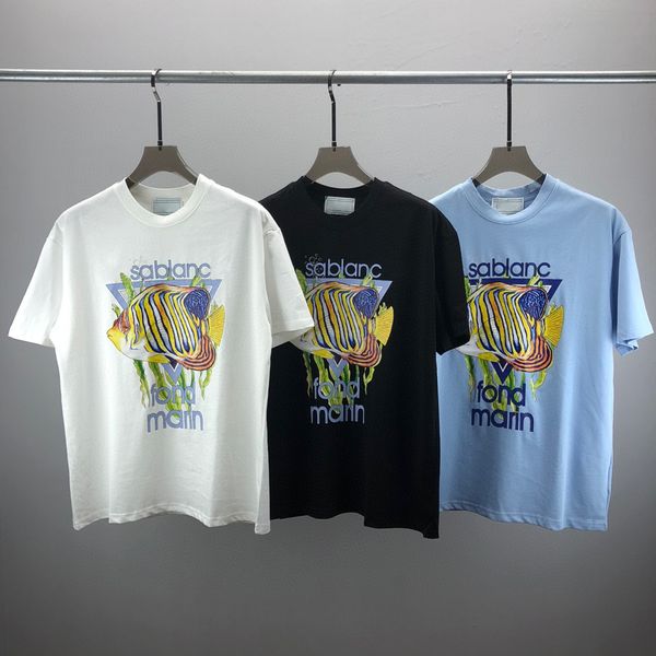 

men's plus tees & polos round neck embroidered and printed polar style summer wear with street pure cotton t-shirts 415, Black