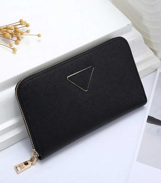 

luxury designers classic wallets handbag credit card holder fashion men and women clutch with ten color4062799502, Black