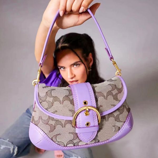 

lady flap cross body cooachs soho bag totes mens luxurys designer nylon handbag summer leather strap classic evening bags women sling two sh