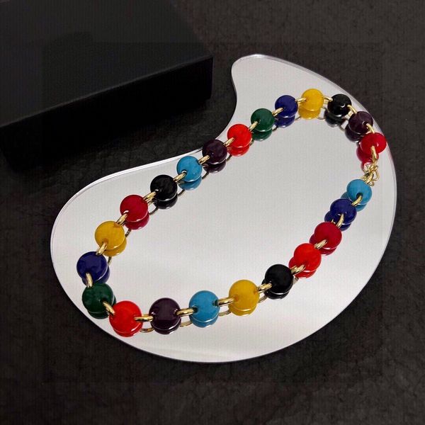 

new designer fashion women's channel necklace pendant popular brand necklace pearl necklace collar chain punk style yyfgsate yfsyrta, Silver