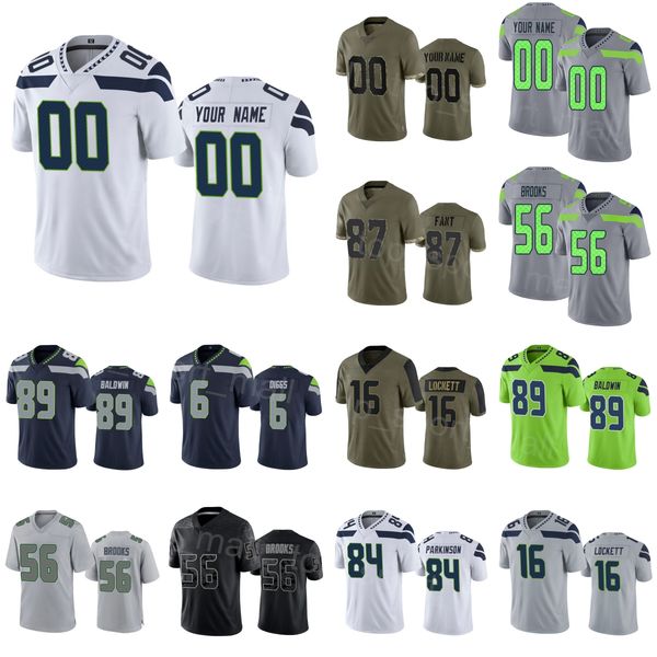 

man woman youth football 16 tyler lockett jersey 87 noah fant 89 will dissly 84 colby parkinson 56 jordyn brooks 30 mike jackson 6 quandre d, Black;red