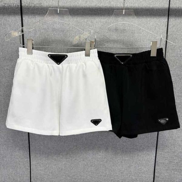 

men's shorts fashion mens shorts luxury brand sweatpants designer pants summer loose fitting beach pant triangle pure cotton short trou, White;black