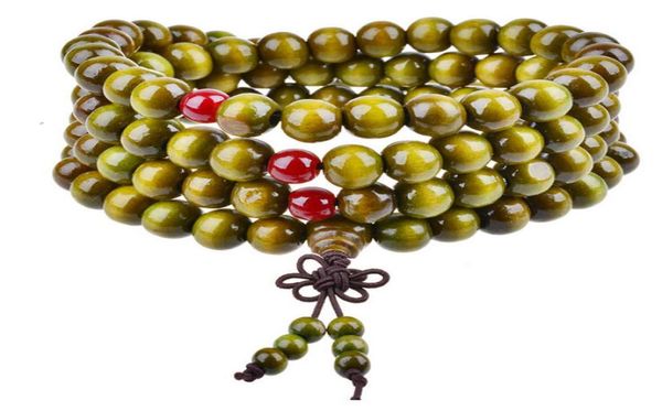 

fashion tibet buddhism 1088mm wooden rosary bead bracelet multilayer bowknot bracelets bodhi sandalwood bracelet jewelry luck bra2868411, Black