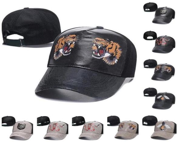 

designer snake tiger bee cat classic baseball hat canvas men women fashion letter baseball caps71322782803928, Black;white