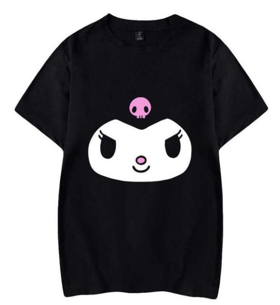 

kuromi anime onegai my melody merch tshirt men short sleeve women funny tee harajuku 2512060, White;black