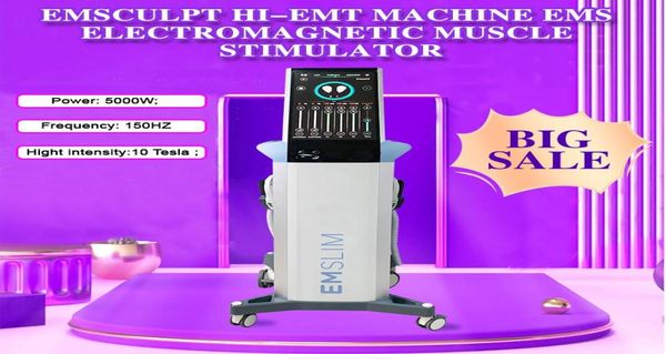 

2021 latest emslim machine ems hiemt sculpt ems electromagnetic muscle stimulation fat burning shaping hiemt beauty equipment2006135