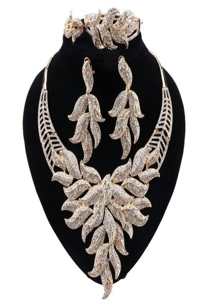 

fashion jewelry sets african beads jewelry set dubai for bridal gold color wedding bridal necklace earrings jewelry sets6766184, Slivery;golden