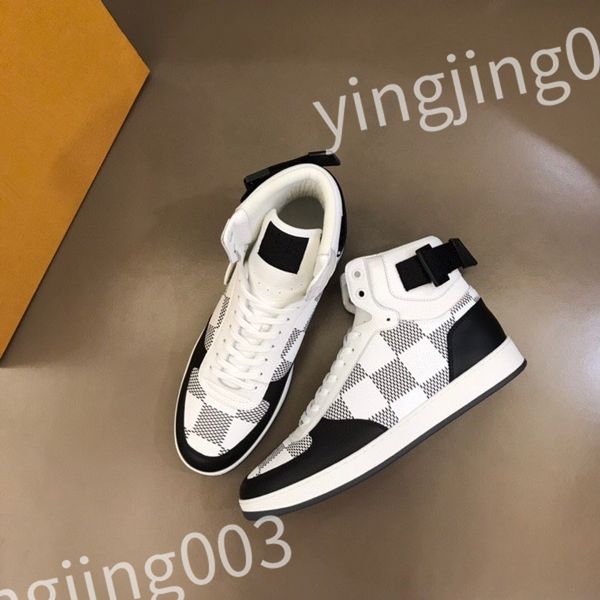 

2023 whoelsale downtown shoe leather shoes technical sneaker shoes fabric chunky rubber casual walking discount trainer rd0810, Black