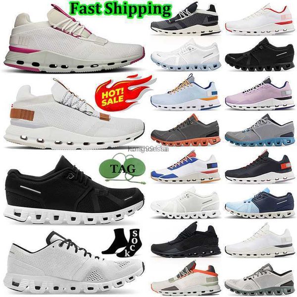 

2023 on cloud nova running shoes clouds oncloud cloudnova men women designer sneakers triple black white pink blue grey mens onclouds womens
