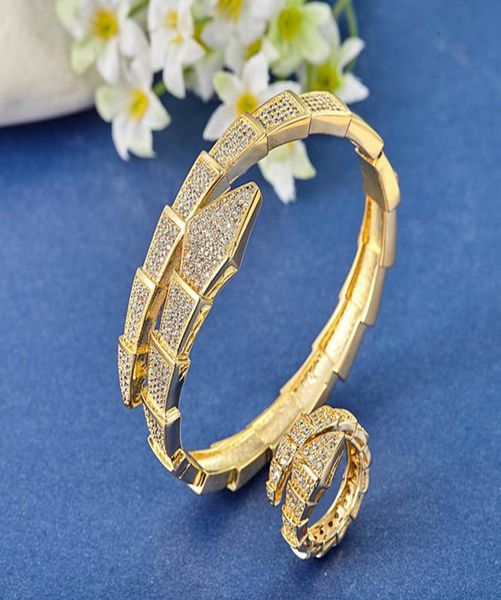 

great quality gold plated zircon bangles rings for women bridal jewelry fine copper dubai bracelet anel aneis brand gold bangle3358727, Black