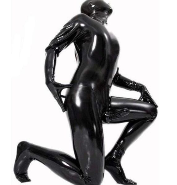 

men039s gstrings men male latex pvc catsuit plus size 3xl wetlook faux leather night club full bodysuit gay fetish erotic9582748, Black;brown