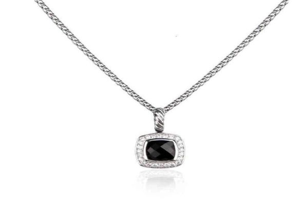 

diamond pendant necklaces dy jewelry chain necklace designers men womens fashion black onyx petite vintage hip hop chain pendants 4377734