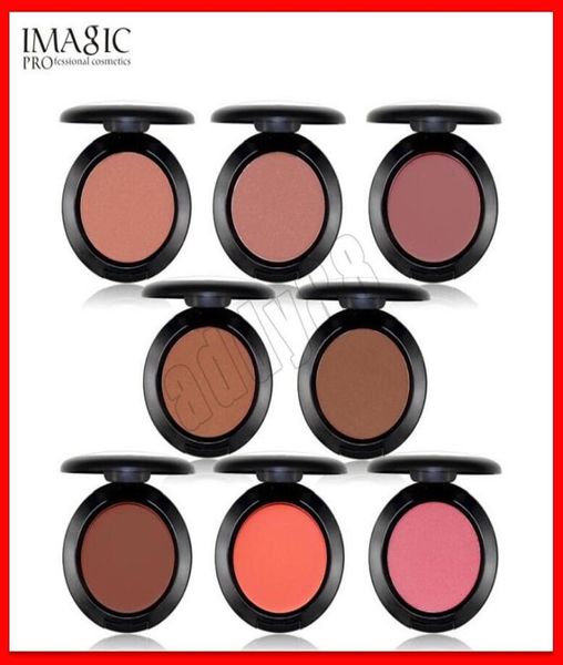 

2019 face makeup imagic cosmetics cheek blush powder 8 colors blusher single color natural powder pressed foundation blusher3935073