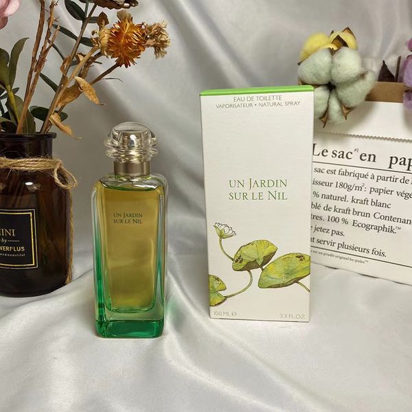 

Perfumes Fragrances for Women And Men UN JARDIN SUR LE NIL Spray 100 ML EDT Cologne Designer Natural Unisex Long Lasting pleasant Scent For Gift 3.3 FL.OZ EAU DE TOILETTE