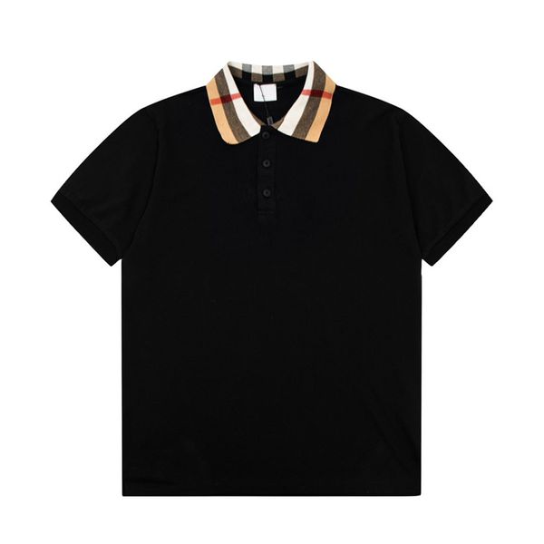 

2 Mens Polos T Shirt Fashion Embroidery Short Sleeves Tops Turndown Collar Tee Casual Polo Shirts M-3XL#165, 3_color