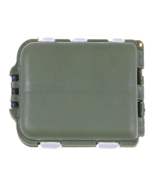 

hengjia green 10 compartment cute fishing lures tackle storage case box fly fish spoon hook bait 95mm65mm30mm 41g1085917