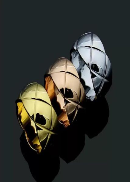 

2022 titanium steel silver love ring men and women lozenge rings for lovers fashion couple ring gift dropship ottie8424918