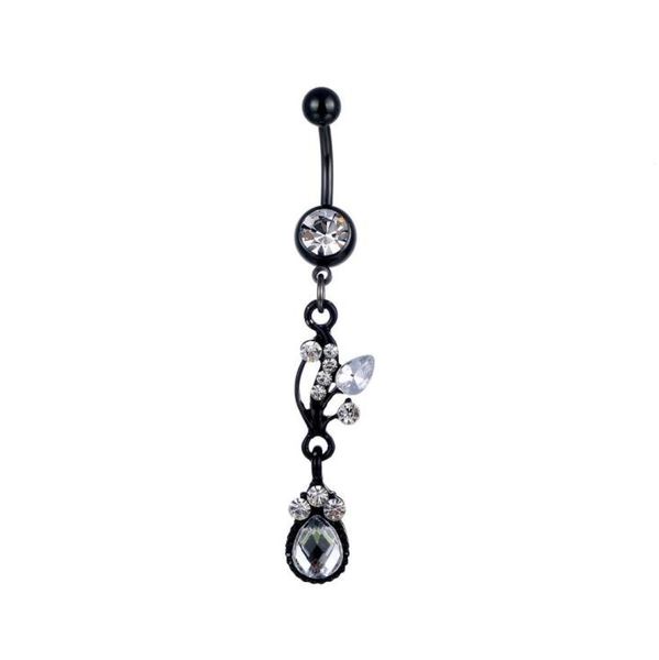

d0799 belly navel button ring01234567891011121334702890124262755, Silver