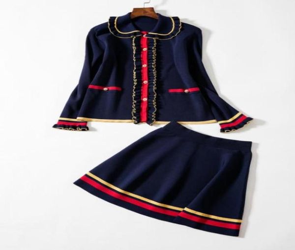 

2018 spring brand same style two piece dresses above knee regular empire button fashion casual dresses9603191, White