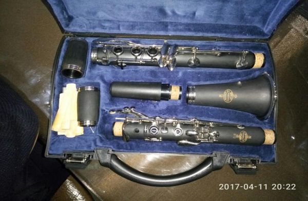 

new buffet 17 key bb clarinet crampon 1986 clarinet b12 b16 b18 nickel plated surface bakelite clarinet musical instruments 5759477