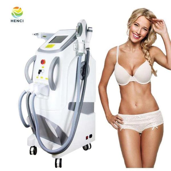 

aesthetic medicine ice cooling ipl hair removal / ipl skin rejuvenation machine / pico-laser tattoo removal, Black
