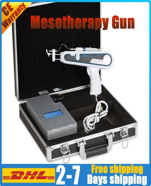 

portable mesotherapy skin rejuvenation beauty machine needle meso gun wrinkle smooth mesogun injector for face skin whitening anti9865272, Black;white