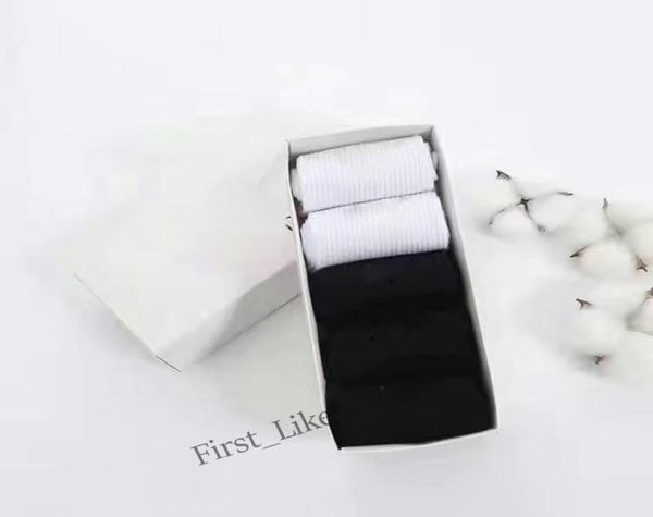 

mens socks whole sell allmatch classic black white women men great quality breathable cotton mixing football basketball sport5152861