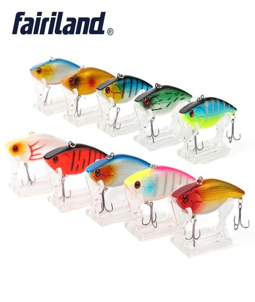 

10 pcslot hard vib lures 7cm28in 16g056oz fishing bait 10 colors sharp treble hooks sinking crankbait fishing tackle 20187863132
