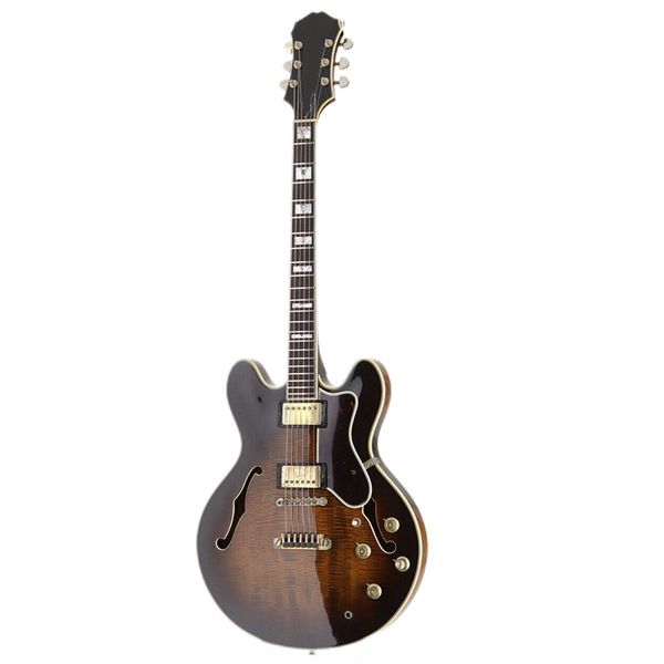 

sheraton antique sunburst electric guitar as same of the pictures