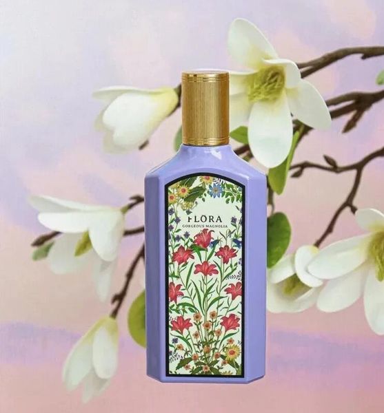 

flora gorgeous perfume gardenia magnolia jasmine fragrance 100ml women parfum long lasting smell lady girl perfumes floral flower scent spra