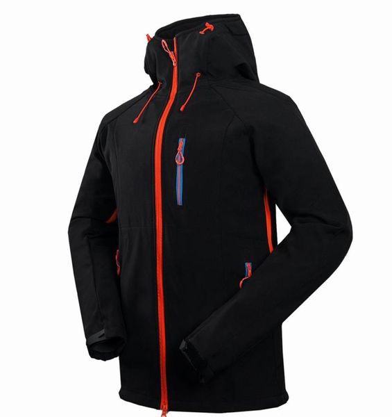 

outdoor men039s hiking jackets autumn winter sport coats softshell jacket waterproof windproof jacket for camping hiking cyclin8956732, Blue;black