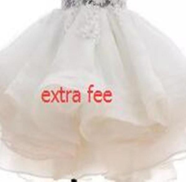 

2021 new lovely other wedding apparel extra fee extra 0126129280, White