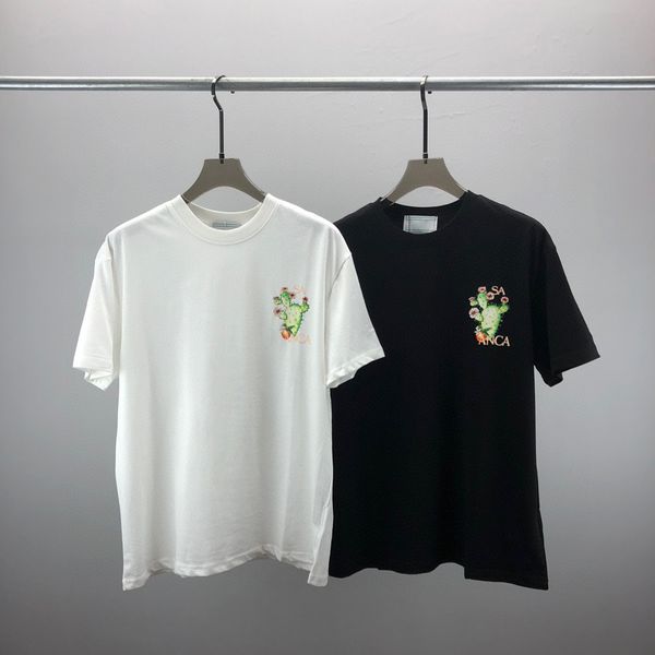 

men's plus tees & polos round neck embroidered and printed polar style summer wear with street pure cotton t-shirts 419, Black