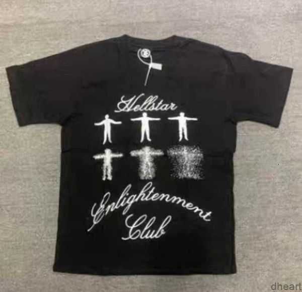 

t-shirts men's hellstar 100% cotton men t-shirt t shirt graphic tees women oversize white black loose tee 3wac
