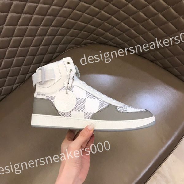 

new luxurys brand casual shoes shoes retro men's leather lace-up fashion printing trainer sports women's casual sports small white, Black