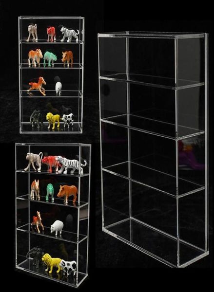 

makeup brushes fourlayers sliding door acrylic display box show case for mini perfume bottlemakeup6981944