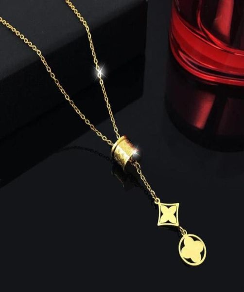 

pendants gold love necklace fashion silver plated letter simple heart titanium valentine039s day lovers chain jewelry wedding986438711167