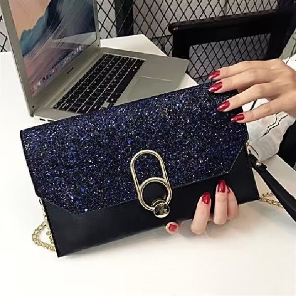 

stylish personality women's bag diamond-encrusted hand-held envelope evening dress temperament with all-matching dinner bag