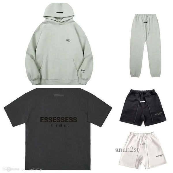 

fear of essent men's hoodies & sweatshirts hoodie mens women designers s-3xl essen winter warm man clothing pullover high1 quality, Black