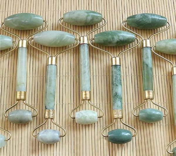 

portable pratical jade facial massage roller anti wrinkle healthy face body head foot nature beauty tools6905304